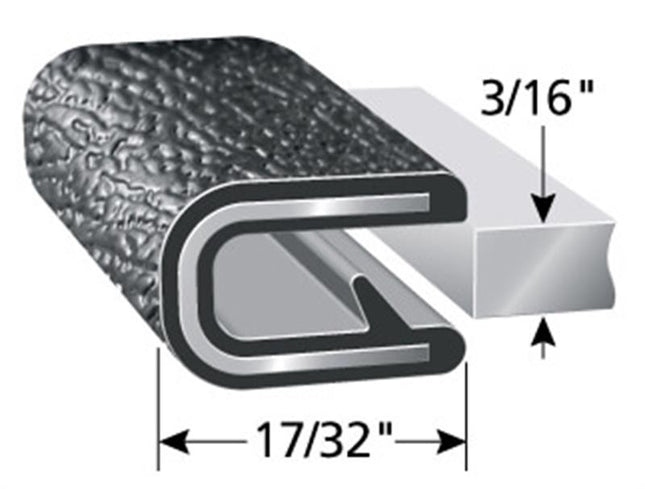 Peterbilt Tank Bracket Edge Trim